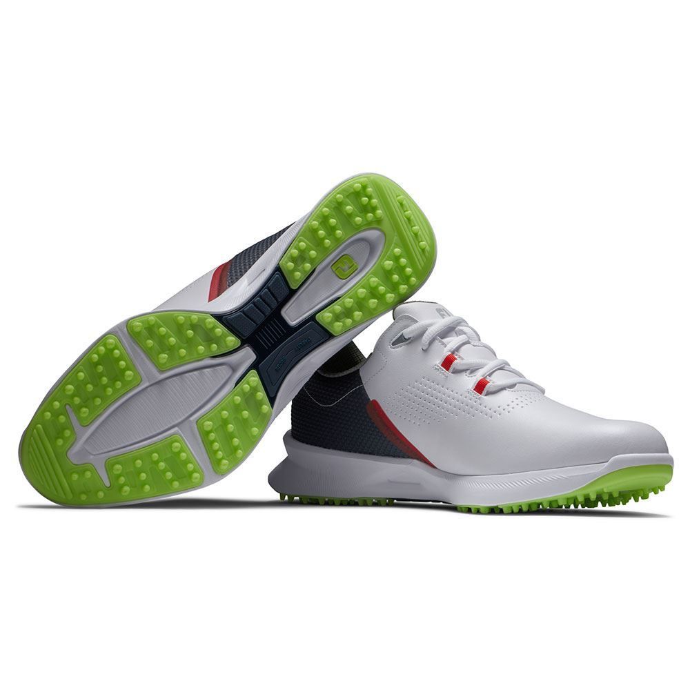 FOOTJOY FootJoy Fuel Golf Shoes White Navy 55452