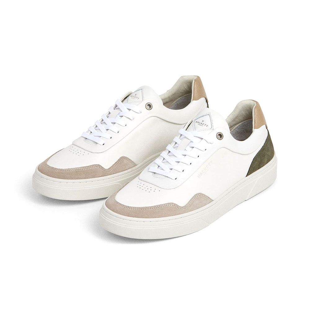HACKETT Hackett Hackney delta Golf Shoes White Caramel Beige