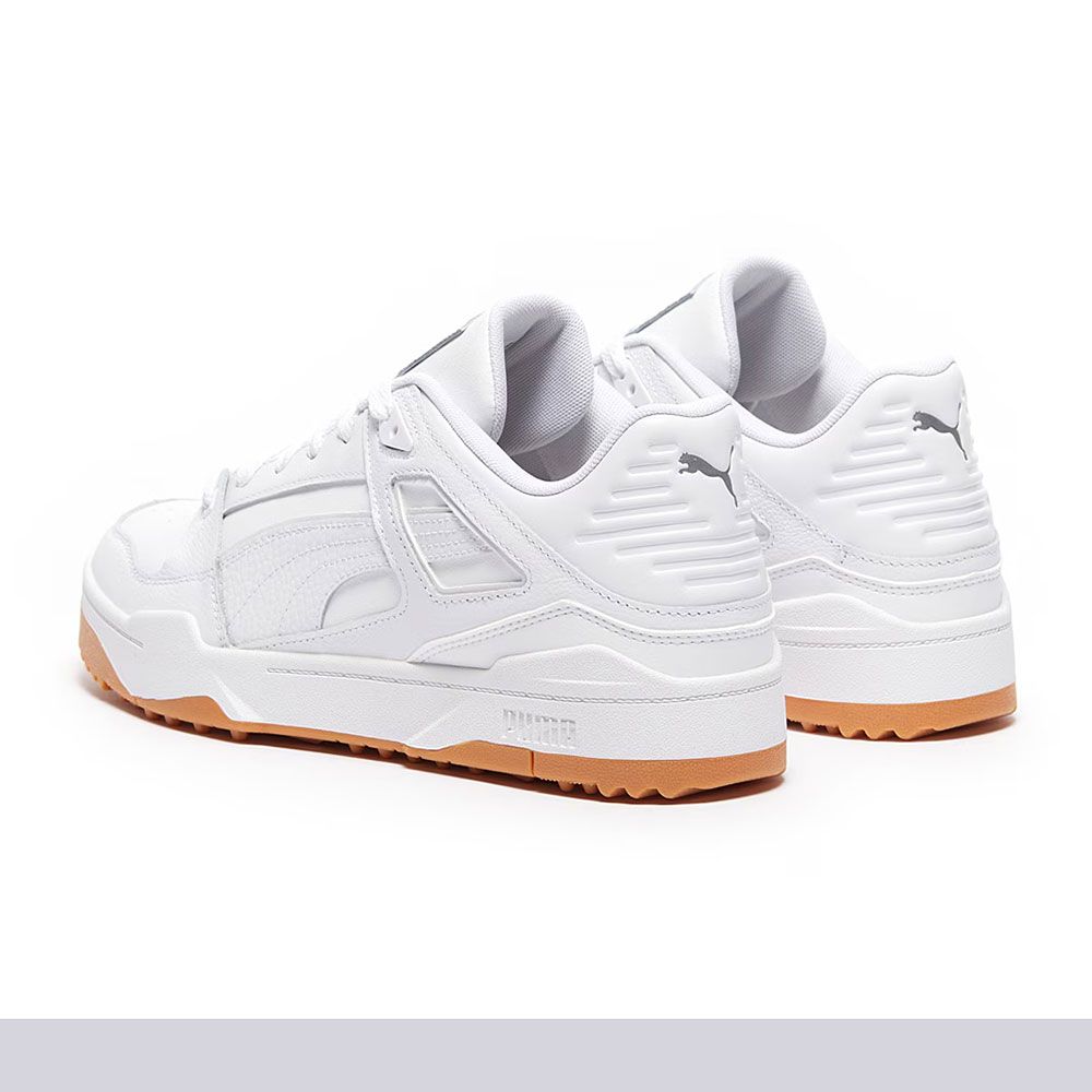 PUMA Puma SLIPSTREAM G Spikeless Golf Shoes Warm White