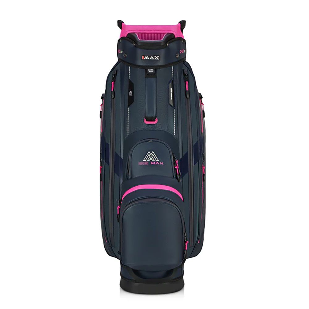 BIG MAX Big Max DRI LITE Sport 3 Cart Bag Steel Blue Fuchsia