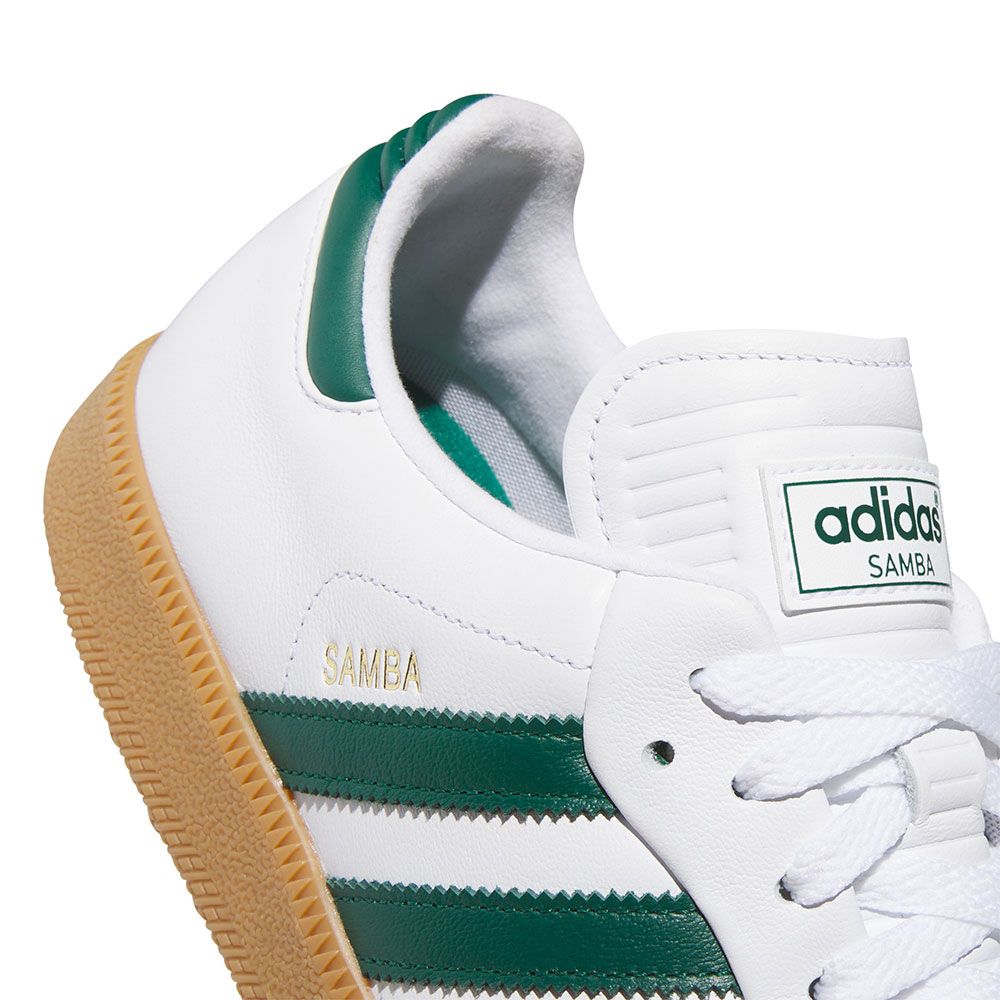 ADIDAS adidas Samba Spikeless Golf Shoes White Green JH6151