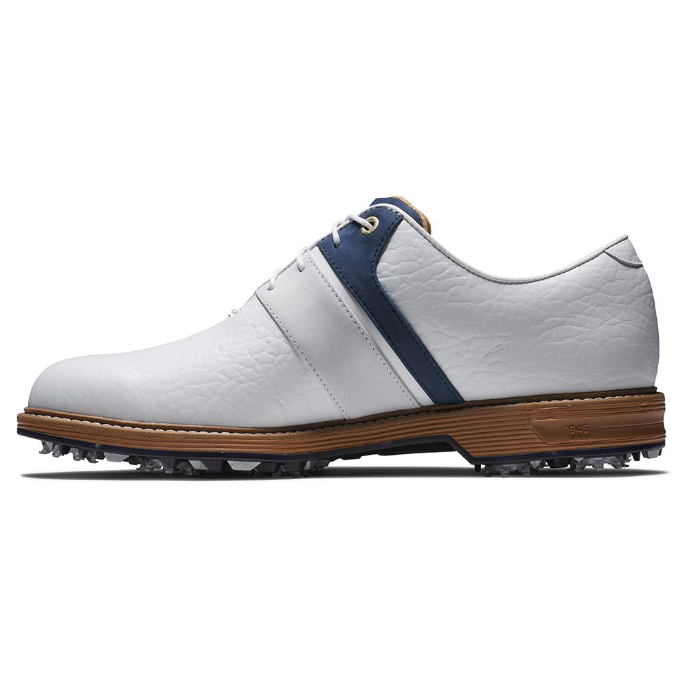 FOOTJOY Footjoy Premiere Packard LX Golf Shoes White Navy 54534
