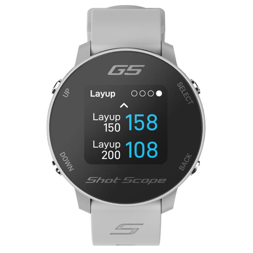 SHOTSCOPE Shot Scope G5 GPS Watch Grey