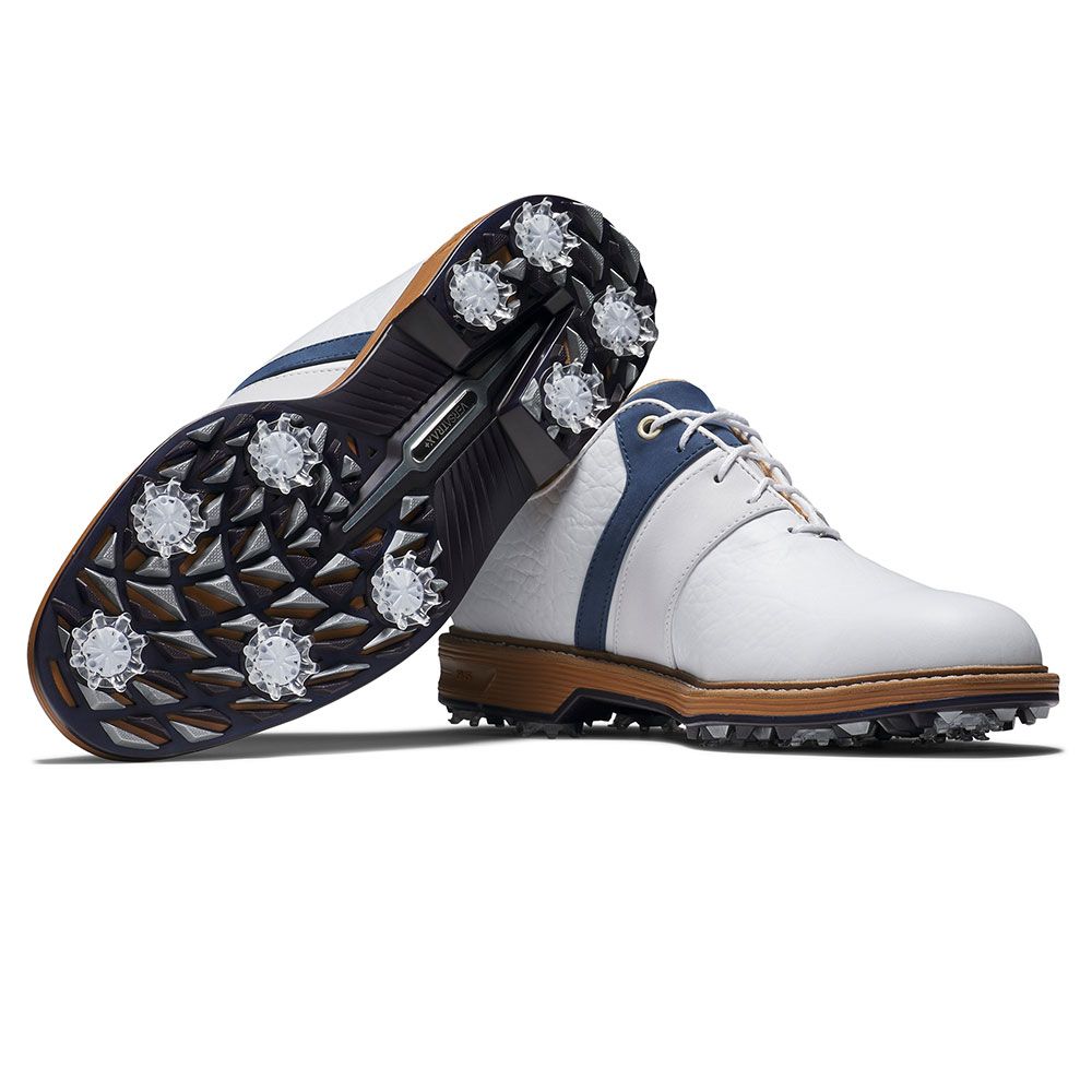 FOOTJOY Footjoy Premiere Packard LX Golf Shoes White Navy 54534