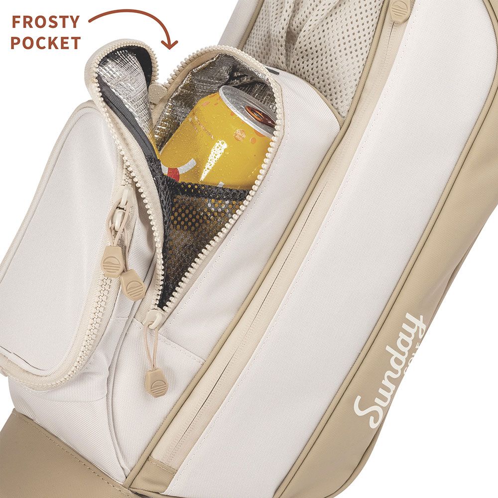 SUNDAY GOLF Sunday Golf LOMA 6 Club Carry Bag Toasted Almond