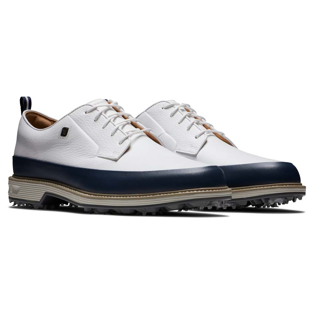 FOOTJOY FootJoy Premiere Field LX Golf Shoes White Navy 54395