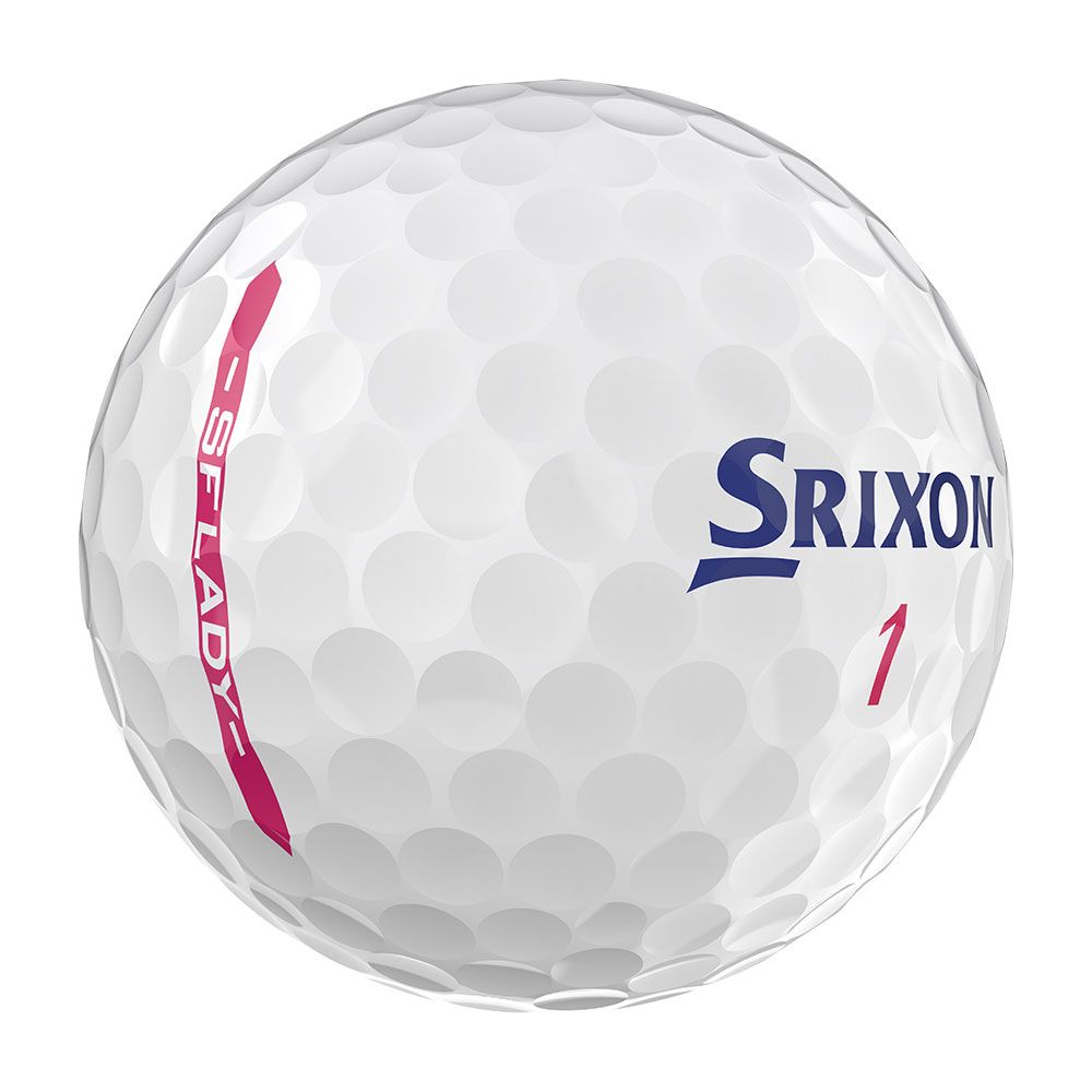 SRIXON Srixon Soft Feel Lady White Dozen Pack