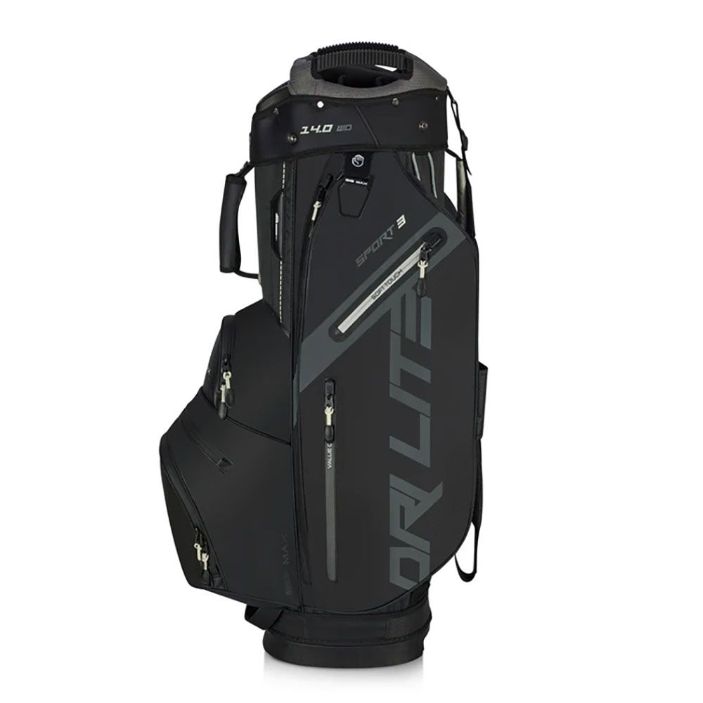 BIG MAX Big Max DRI LITE Sport 3 Cart Bag Black