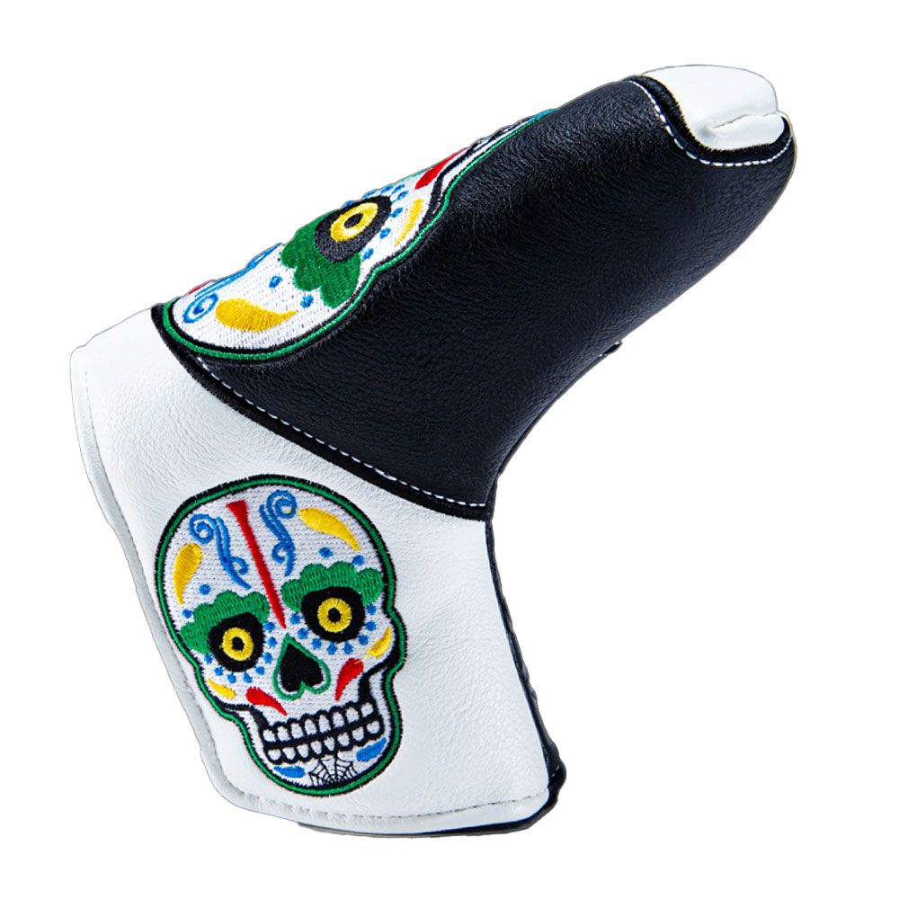 BLACK CLOVER Black Clover Sugar Skull Web Blade Putter Headcover
