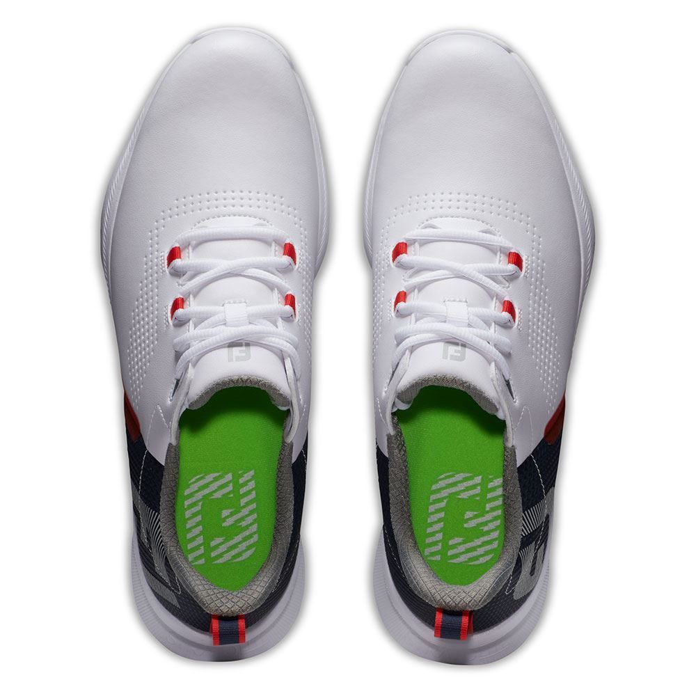 FOOTJOY FootJoy Fuel Golf Shoes White Navy 55452