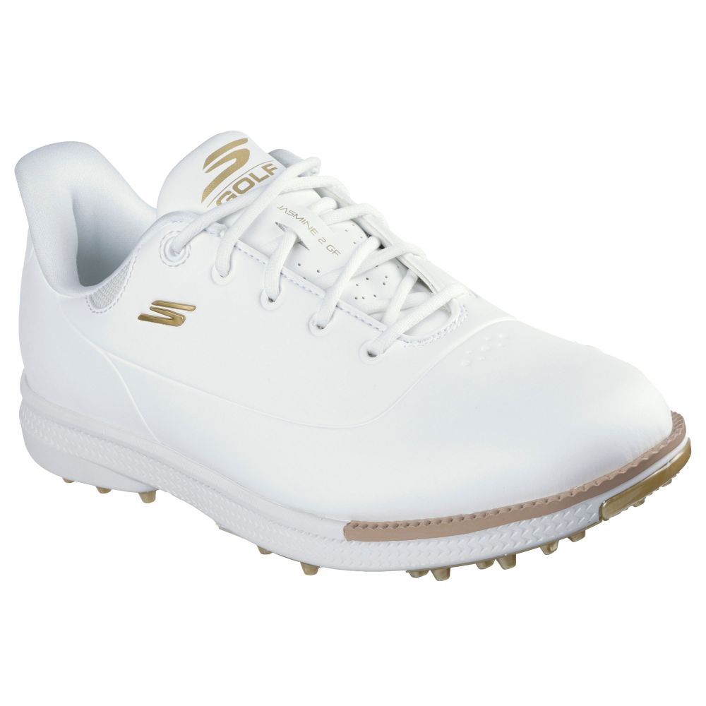 SKECHERS Skerchers Jasmine 2 SL Golf Shoes White Gold