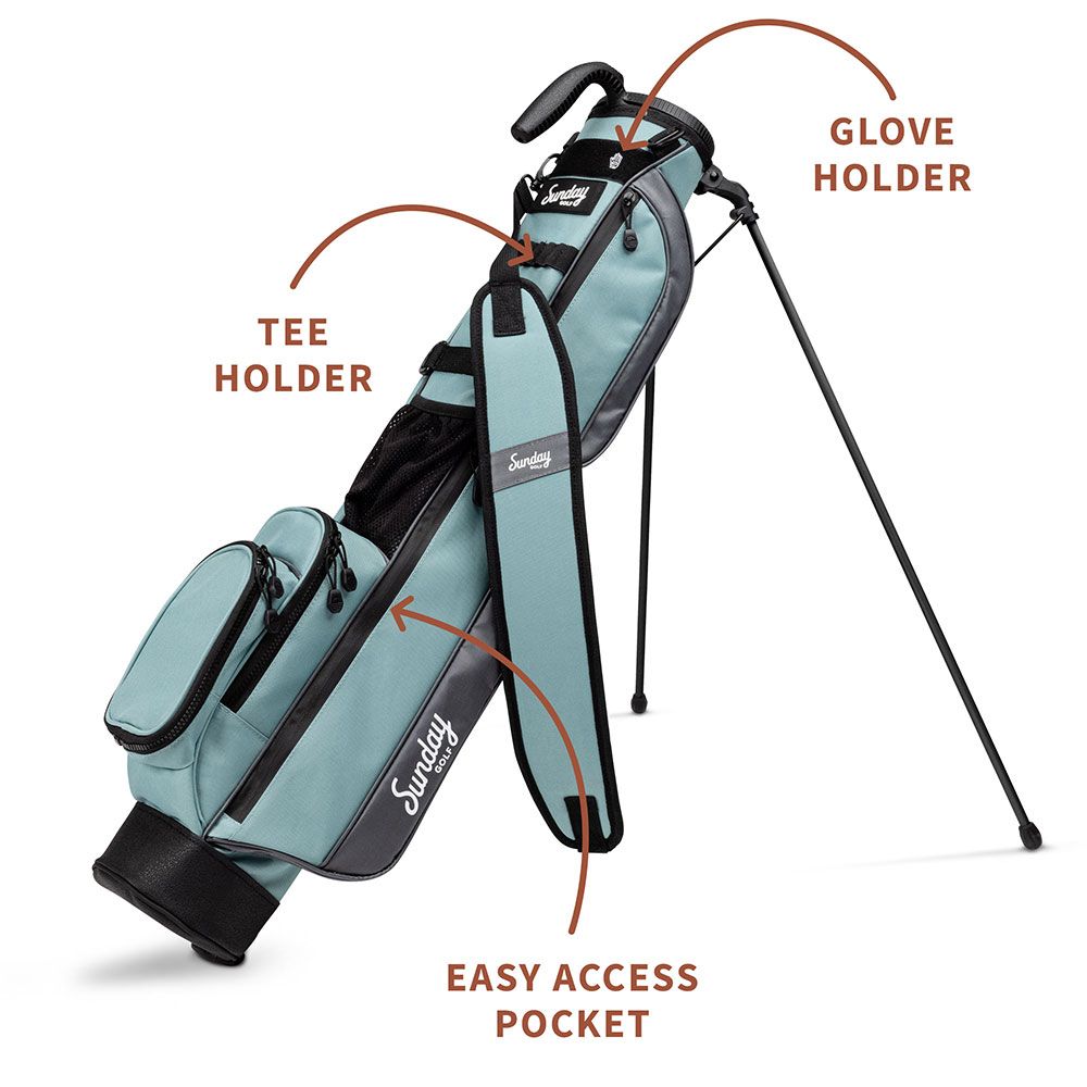 SUNDAY GOLF Sunday Golf LOMA 6 Club Carry Bag Seamfoam
