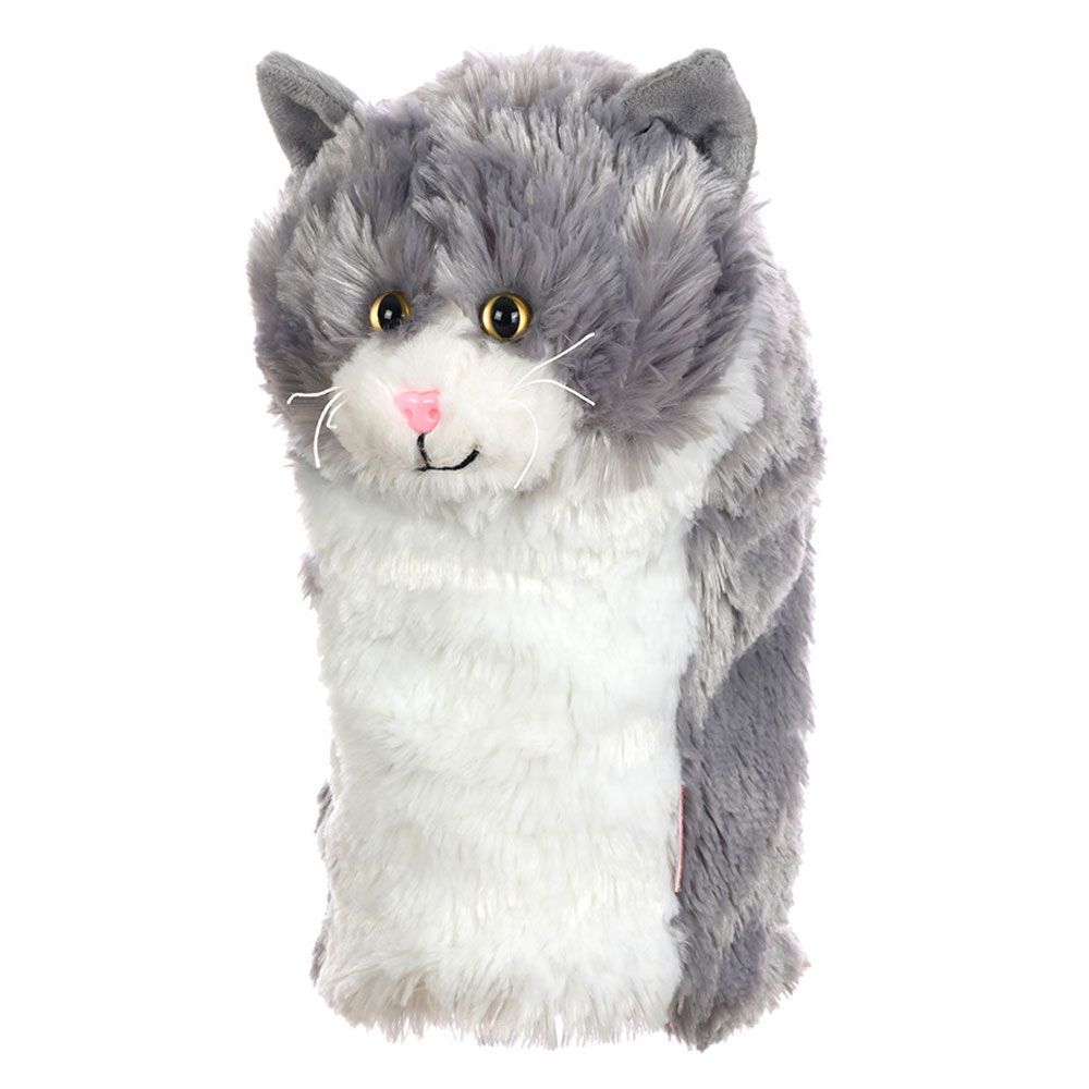 BRAND FUSION Daphnes Headcover Grey White Cat
