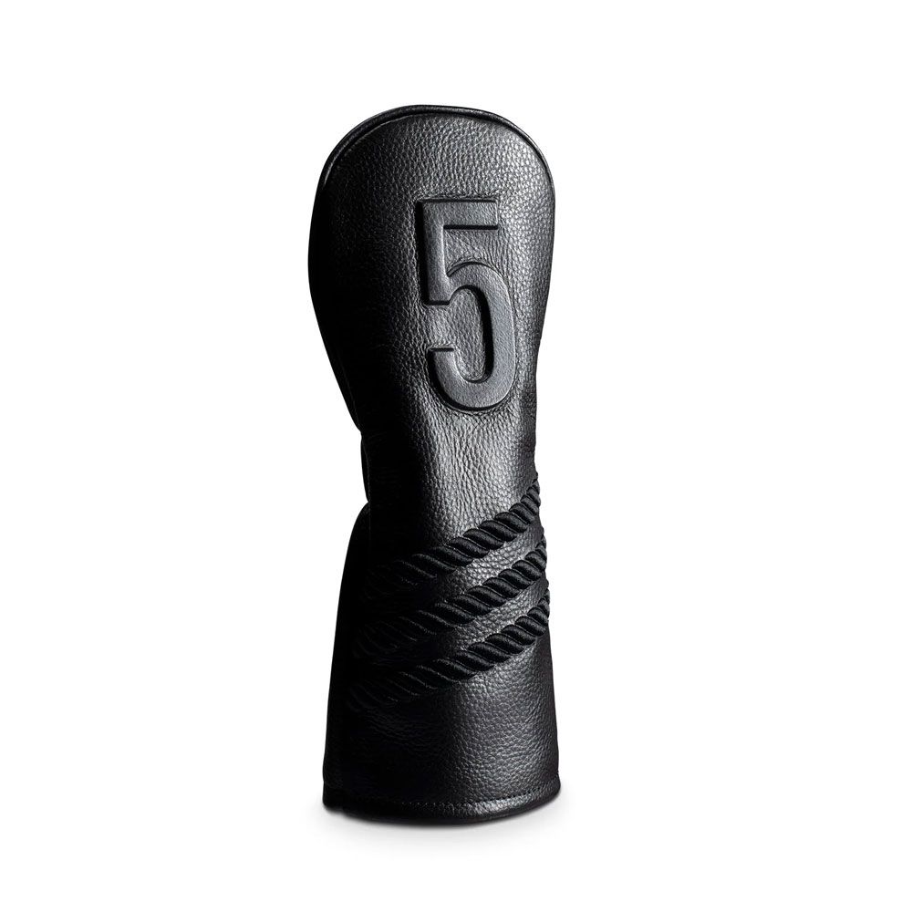 VESSEL Vessel Lux Embossé Fairway 5 Headcover Striped Black
