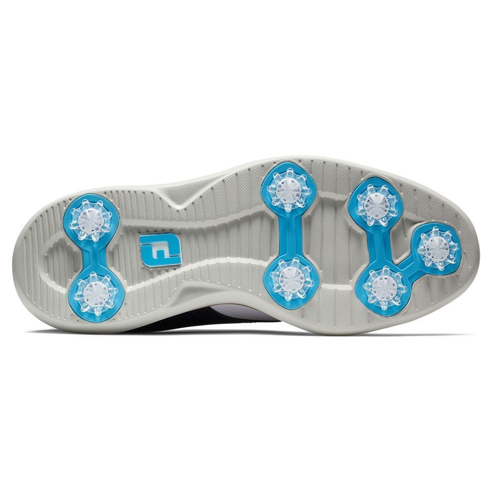 FOOTJOY FootJoy Traditions Golf Shoes White Navy 57899