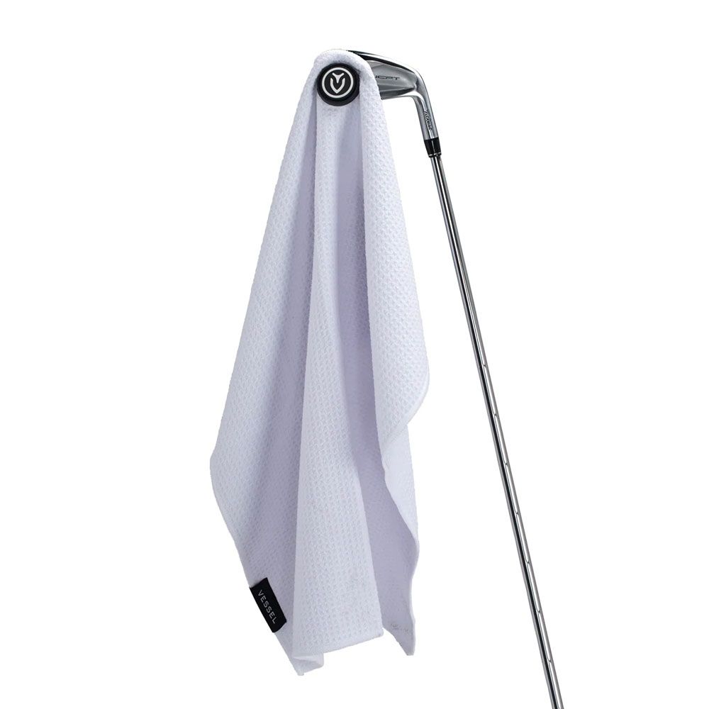 VESSEL Vessel Magnetic Golf Towel 20x20 cm White