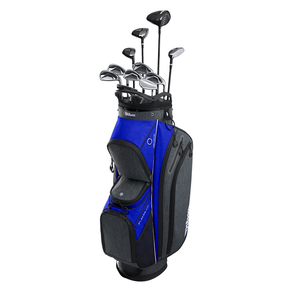 WILSON Wilson Men's PlayerFit Complete Graphite Set Cart Bag