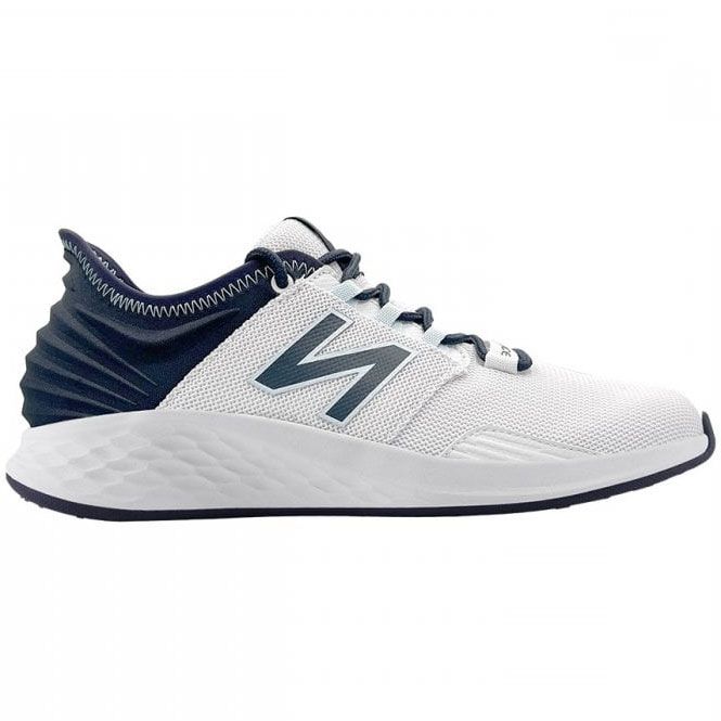NEW BALANCE New Balance Womens Fresh Foam Roav White Navy Golf Shoes