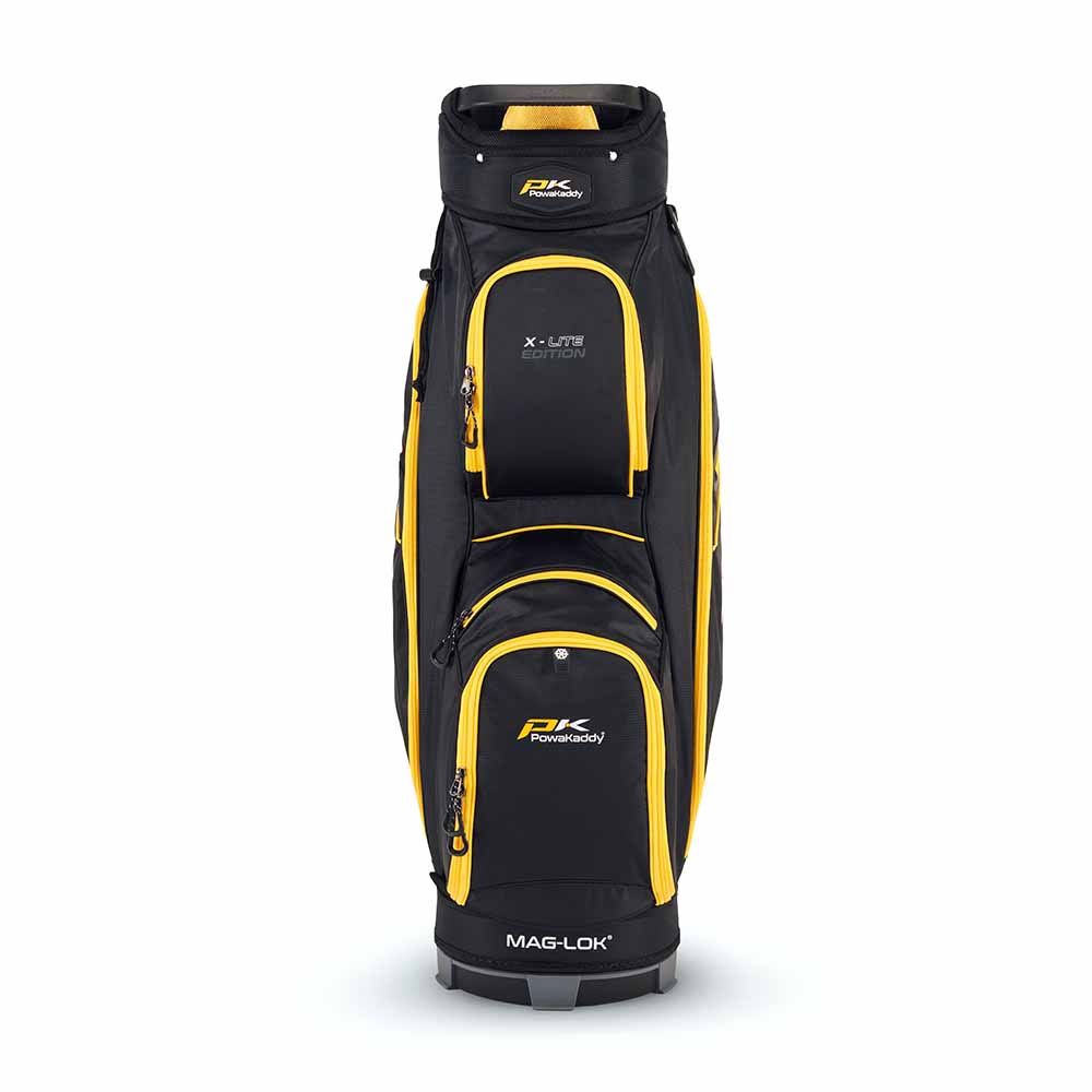 POWAKADDY Powakaddy X-Lite Cart Bag Black Yellow