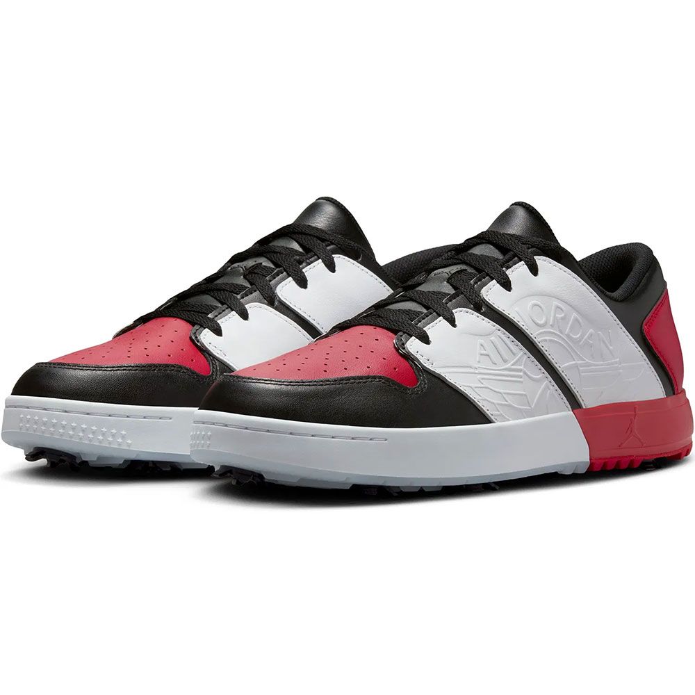NIKE Nike Jordan NU RETRO 1G Golf Shoes Black White Red