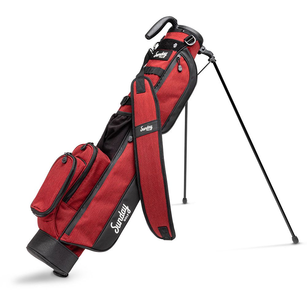 SUNDAY GOLF Sunday Golf LOMA 6 Club Carry Bag Burgundy