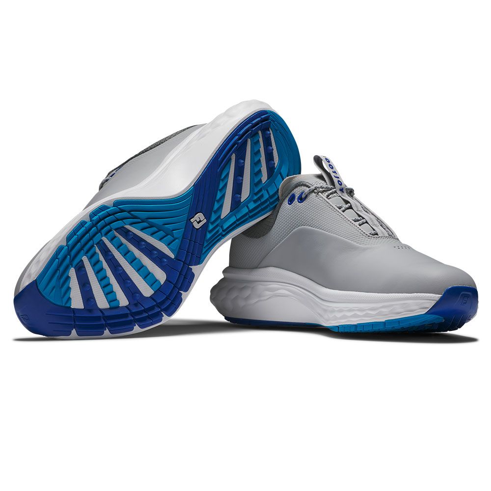 FOOTJOY FootJoy Quantum Golf Shoes Grey Blue 56982