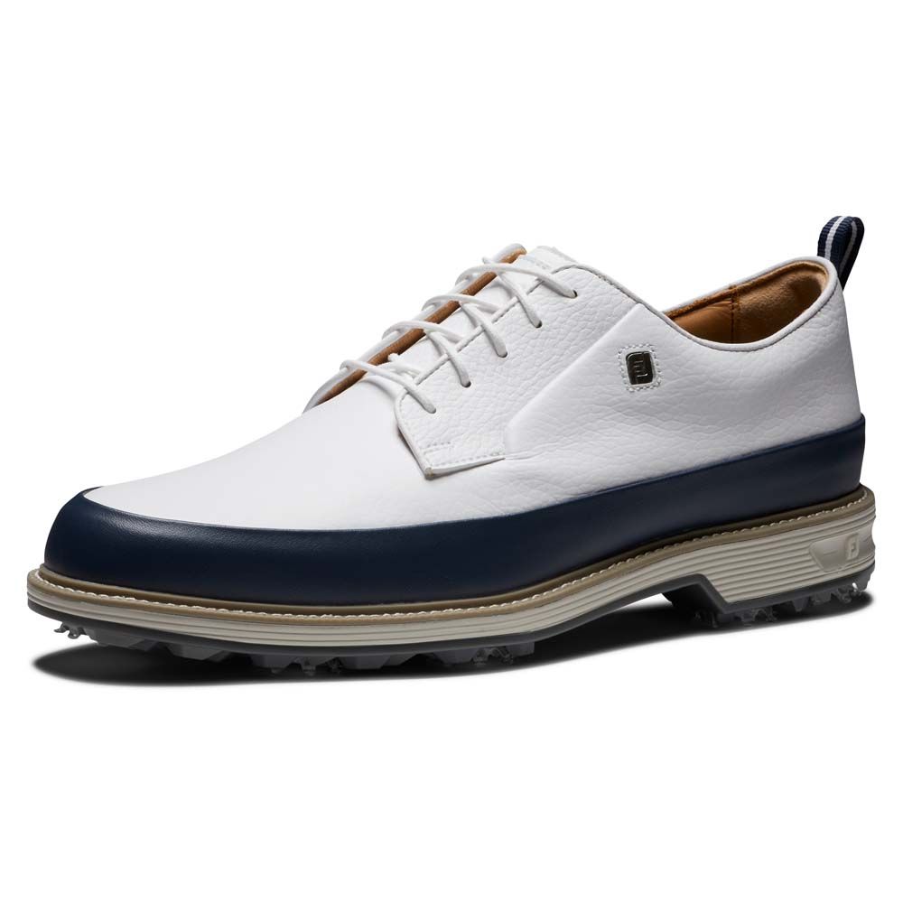 FOOTJOY FootJoy Premiere Field LX Golf Shoes White Navy 54395