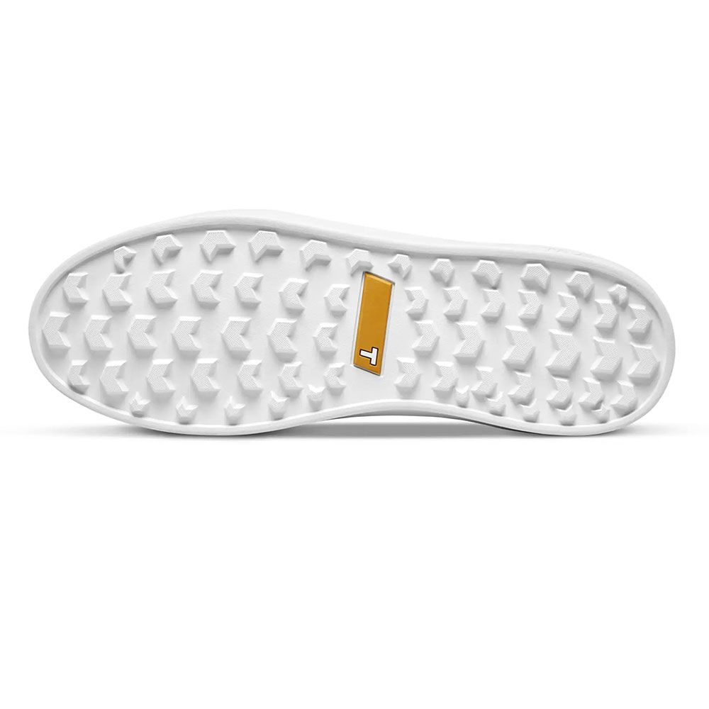 TRUE Trie FS-02 Mixed Media Golf Shoes White Truffle