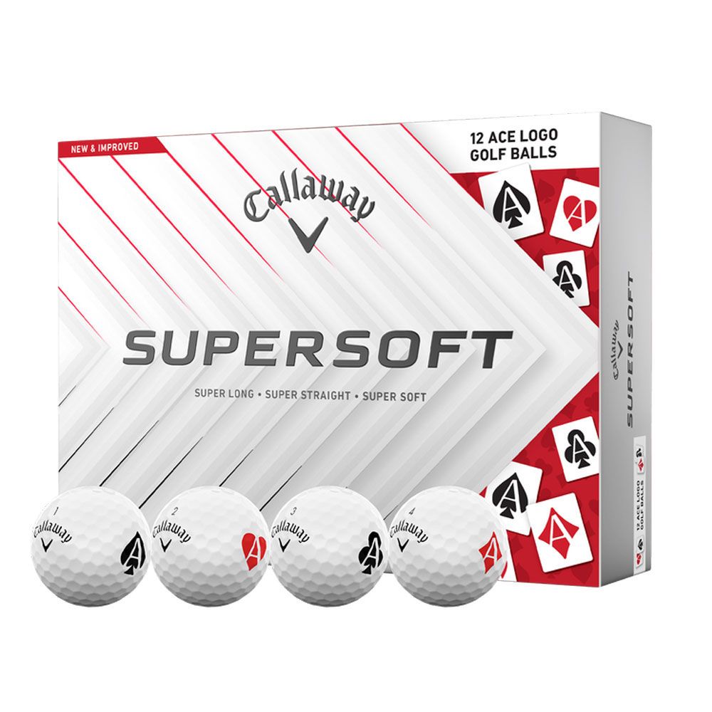 CALLAWAY Callaway Limited Edition Supersoft Aces Dozen Golf Balls