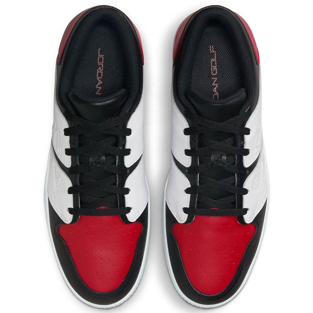 NIKE Nike Jordan NU RETRO 1G Golf Shoes Black White Red