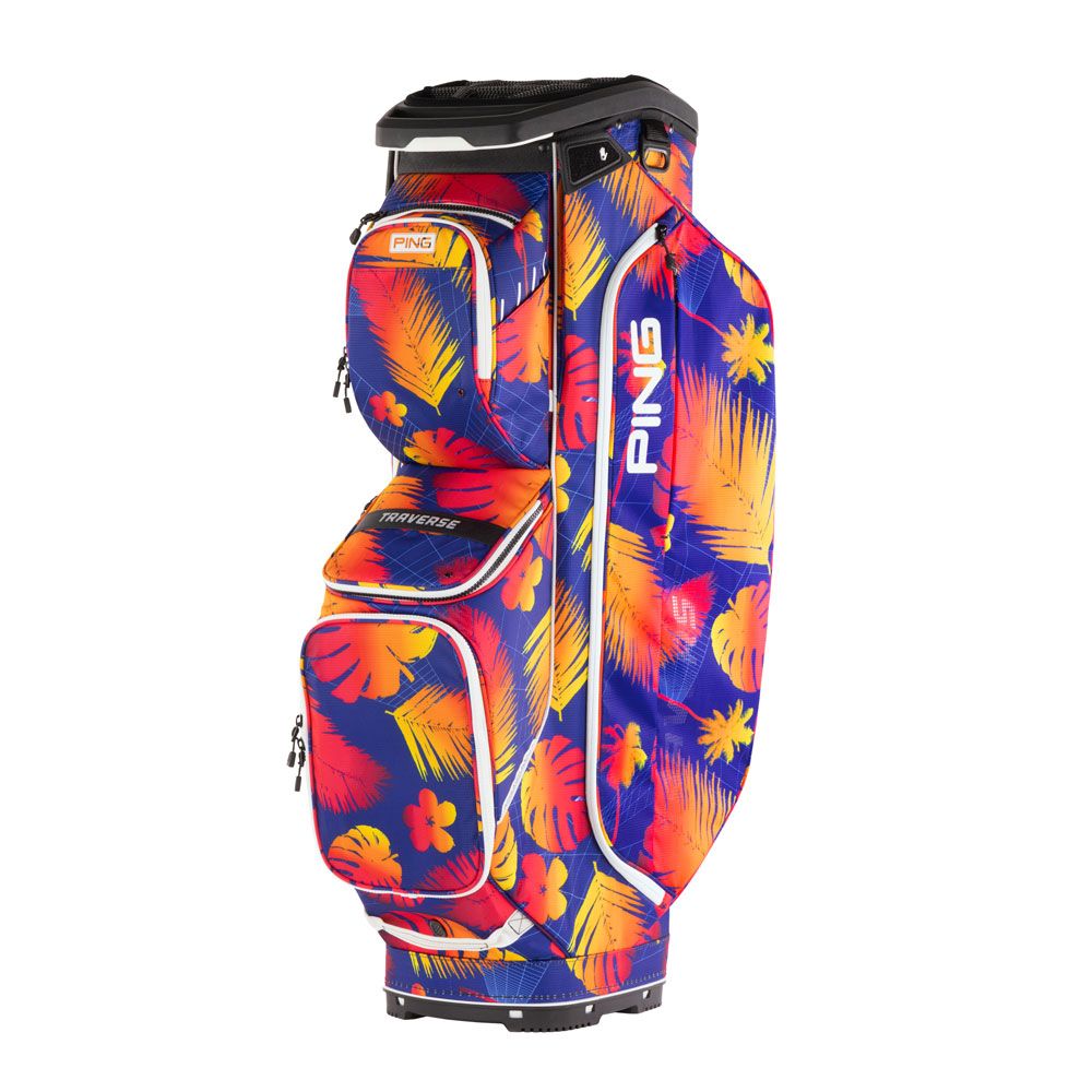 PING Ping Traverse 244 Cart Bag Electric Sunset