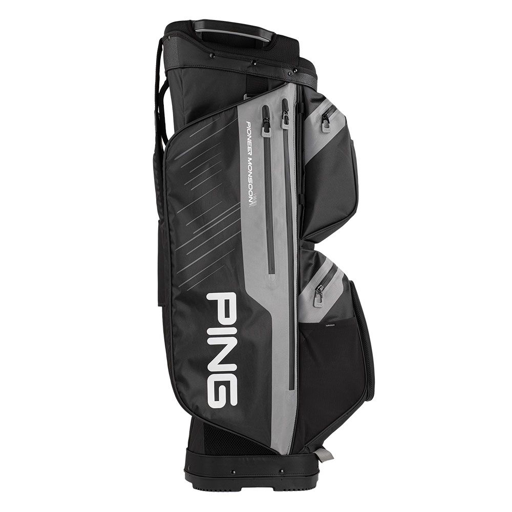 PING Ping Pioneer Moonsoon 231 Cart Bag Black Grey