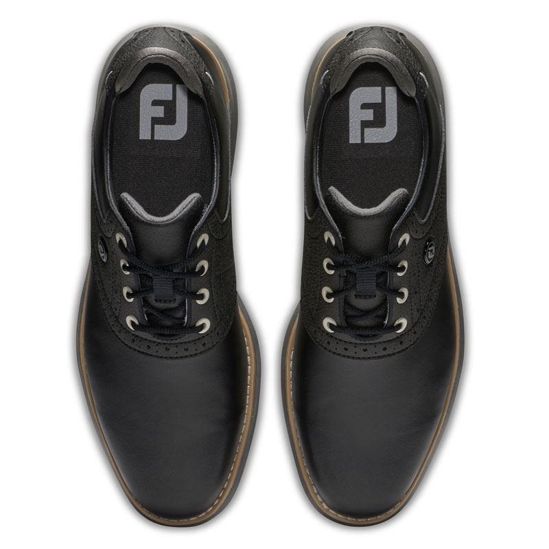 Footjoy Ladies Traditions Golf Shoes Wide Width Black 97908 Silvermere Golf