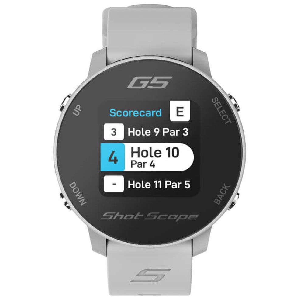 SHOTSCOPE Shot Scope G5 GPS Watch Grey