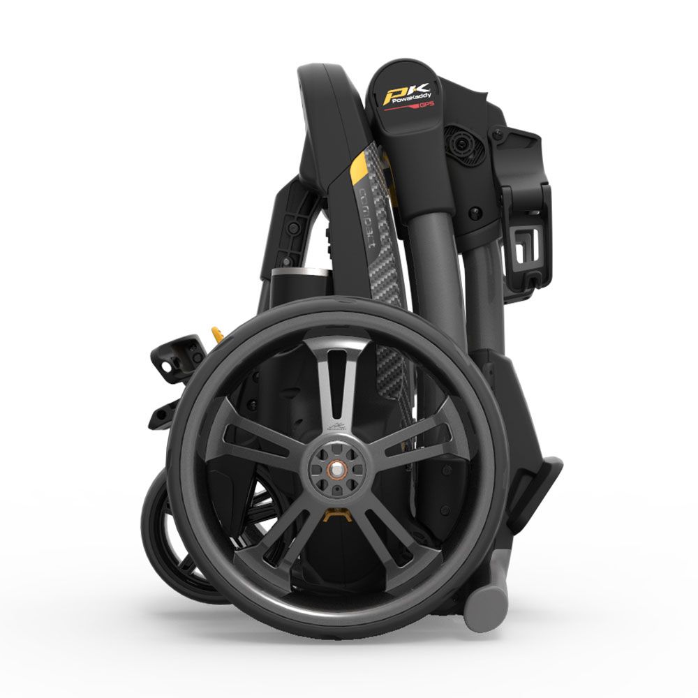 POWAKADDY Powakaddy CT8 GPS EBS Gun Metal Golf Trolley 2024