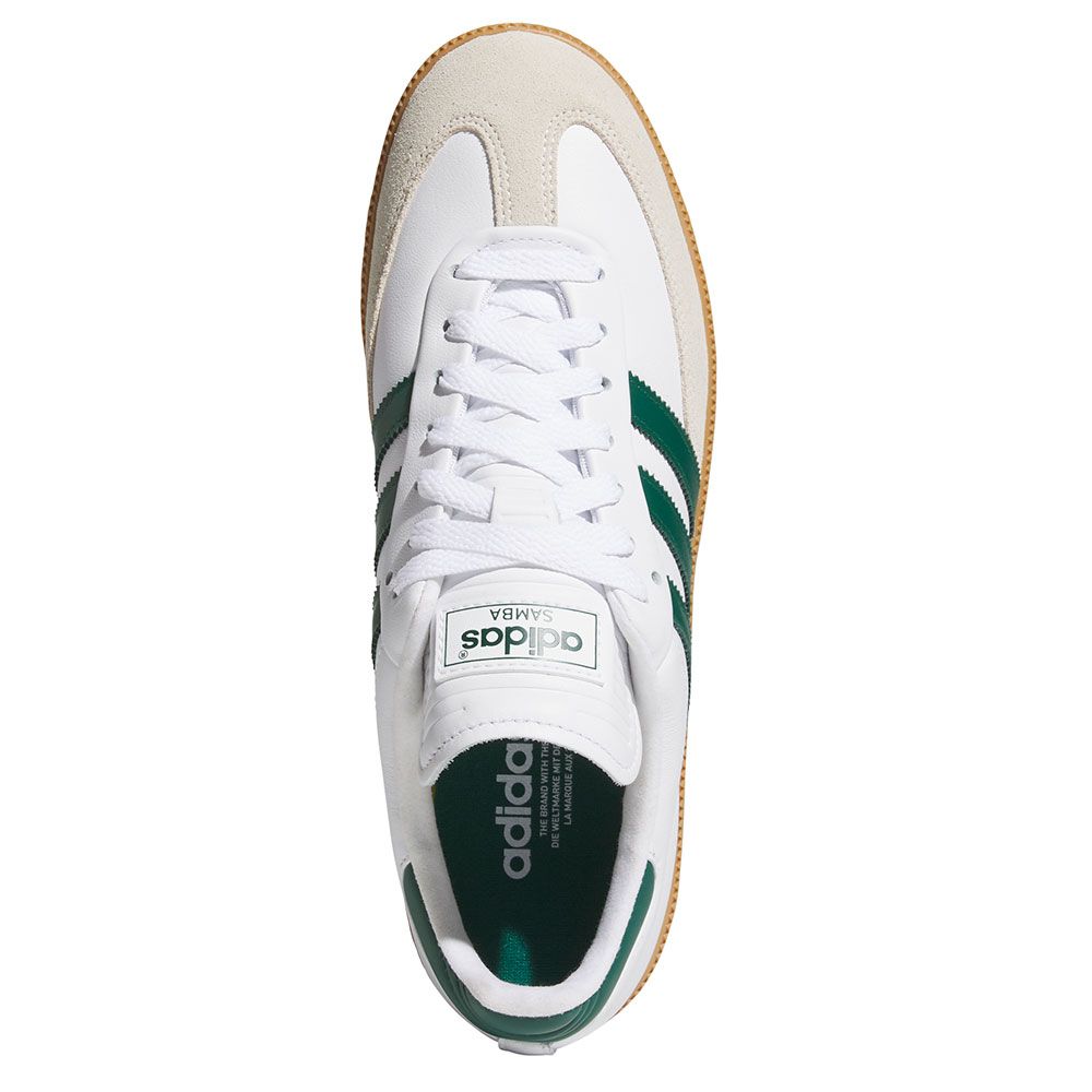 ADIDAS adidas Samba Spikeless Golf Shoes White Green JH6151