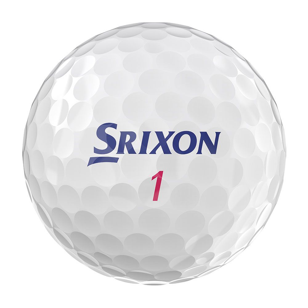 SRIXON Srixon Soft Feel Lady White Dozen Pack
