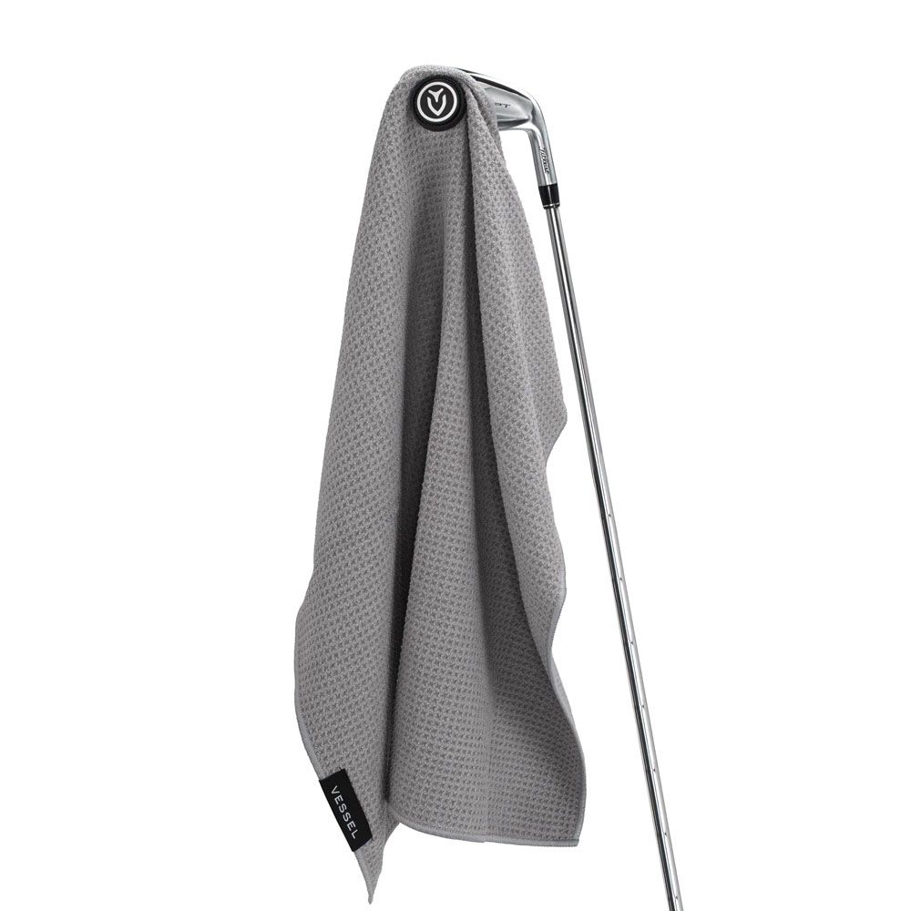 VESSEL Vessel Magnetic Golf Towel 20x20 cm Grey