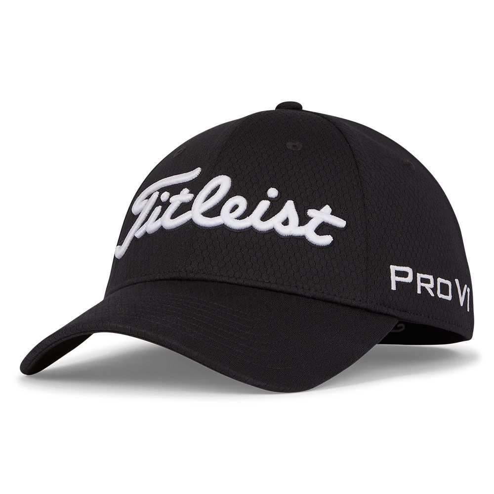 TITLEIST Titleist Tour Elite Black White Cap L/XL