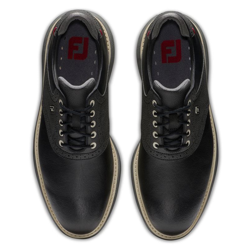 FOOTJOY FootJoy Traditions Golf Shoes - Black - 57904