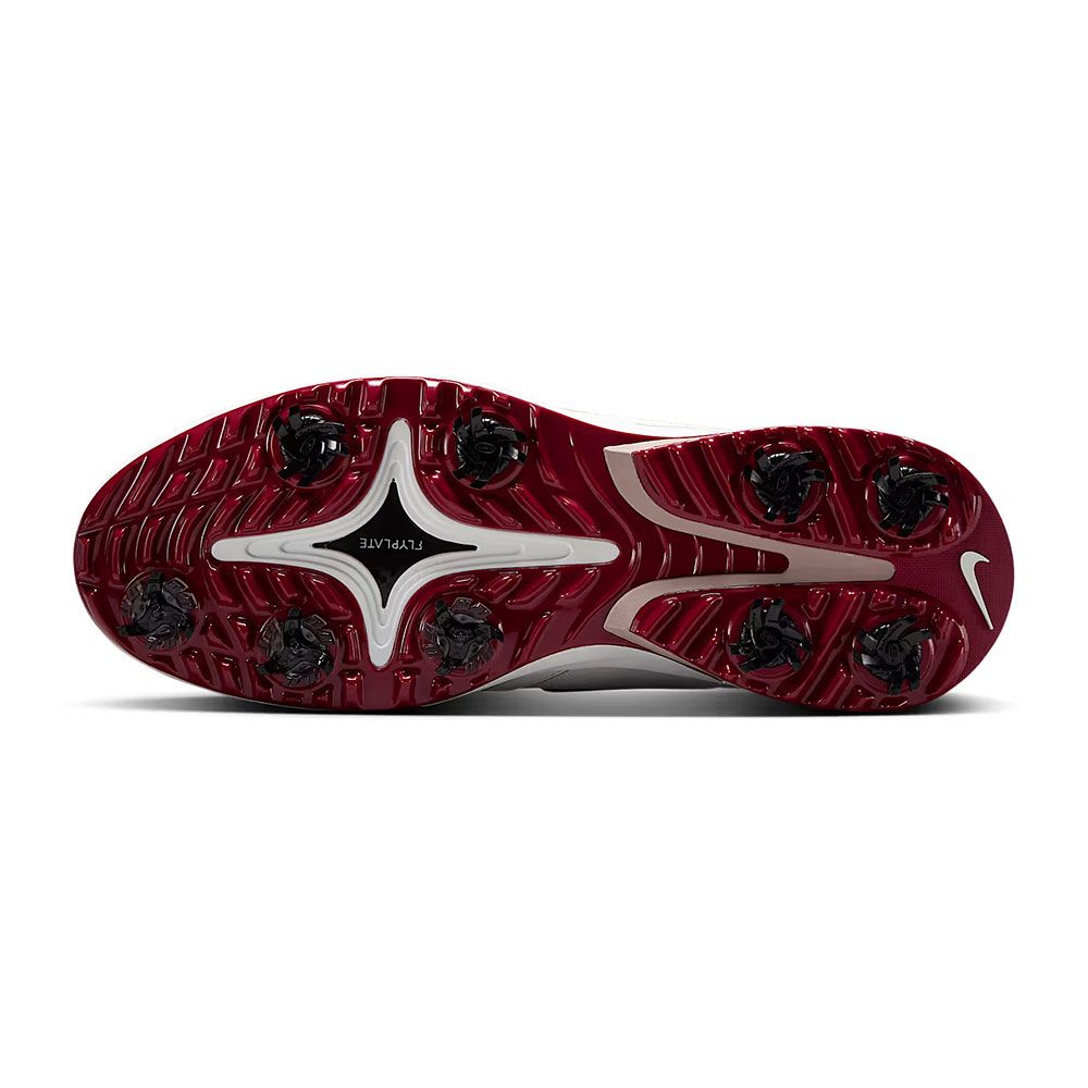 NIKE Nike Victory Tour 4 Golf Shoes White Grey Red