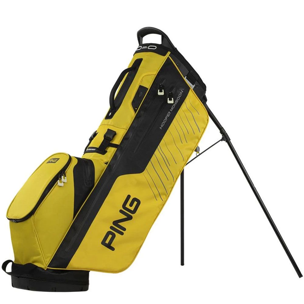 PING Ping Hoofer Monsoon 231 Stand Bag YEL/BLK