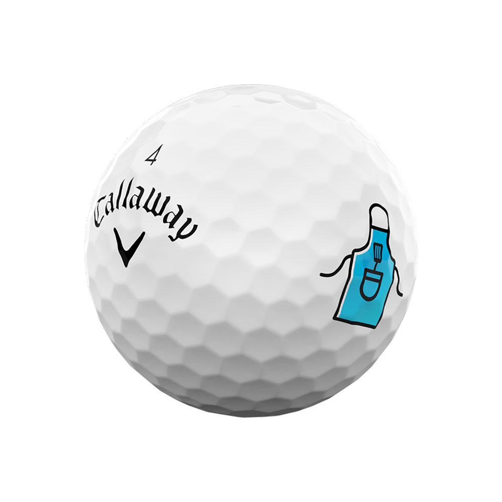 CALLAWAY Callaway Limited Edition Supersoft Father's Day Grillmaster Dozen Golf Balls