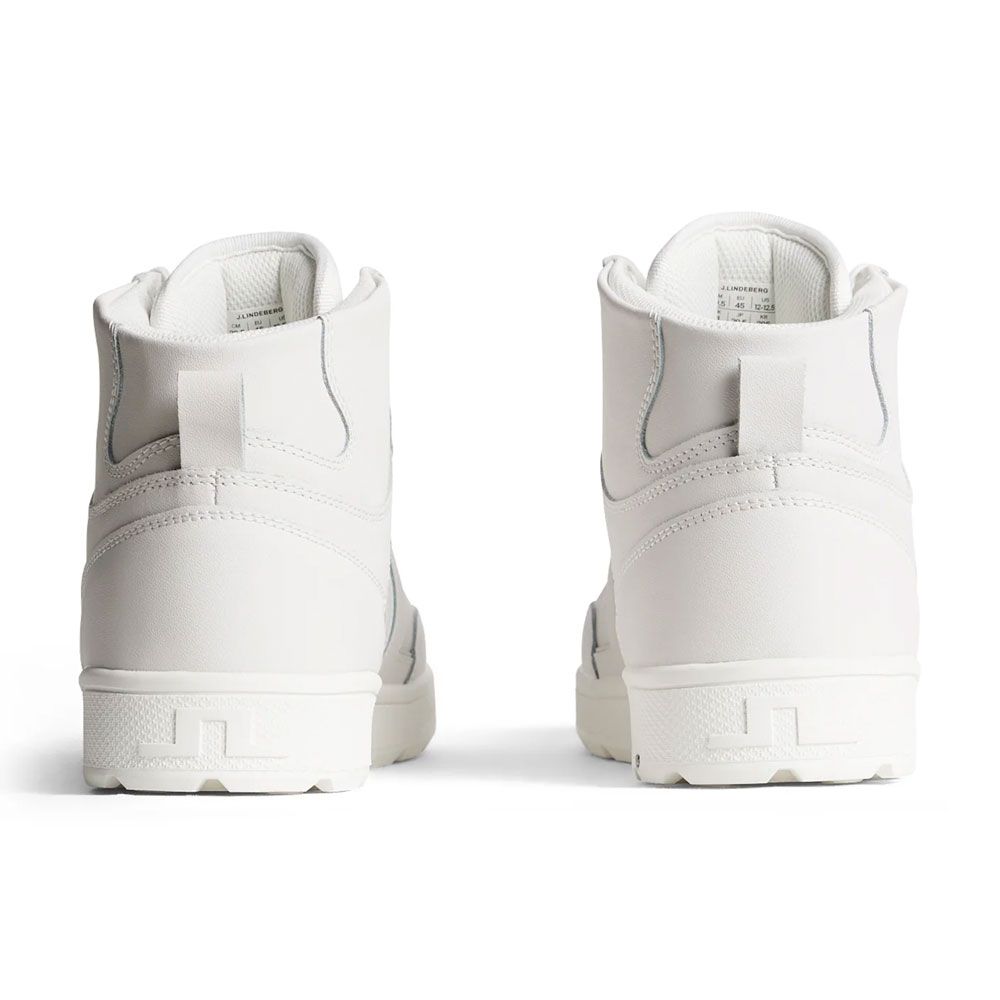 J LINDEBERG J Lindeberg Ace High Top Golf Shoes White