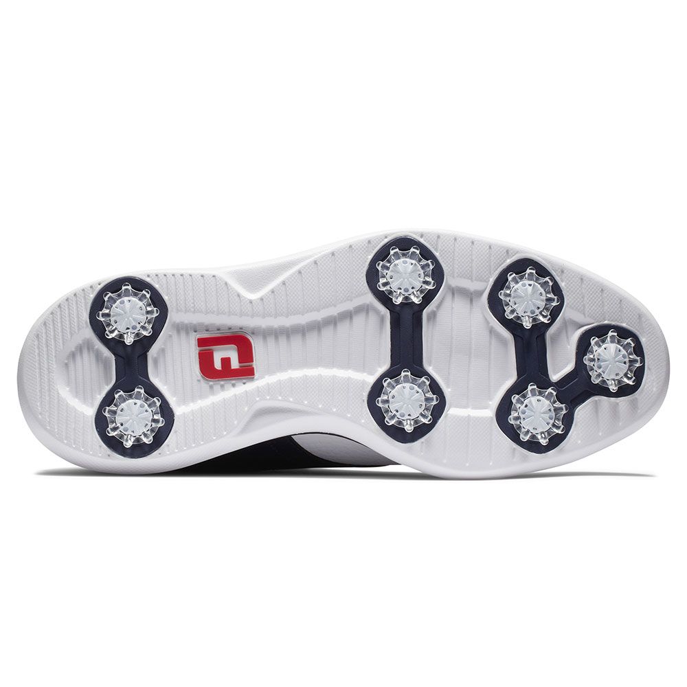 FOOTJOY FootJoy Traditions Golf Shoes White Red Navy 57951