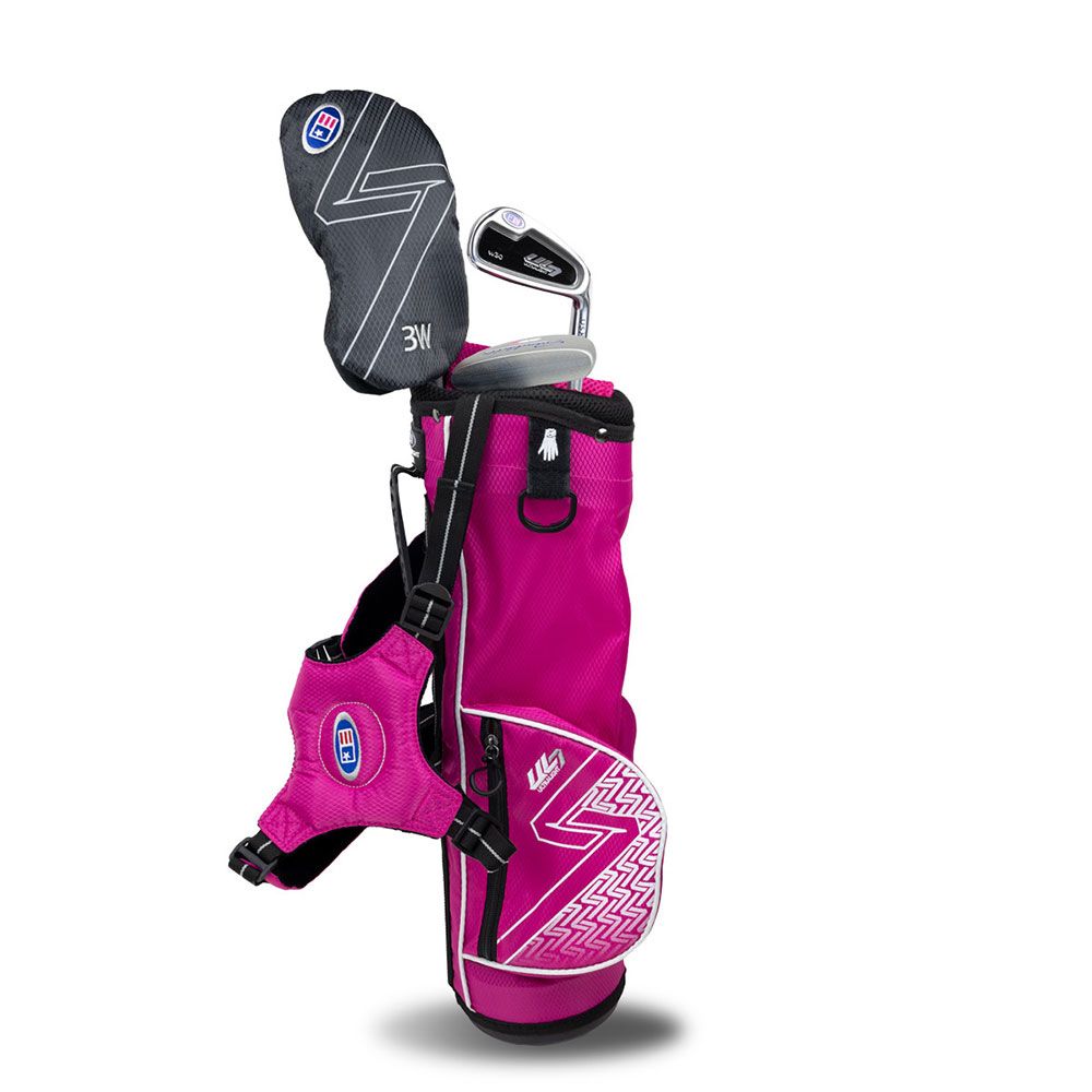 US KIDS US Kids UL7 39 3 Club Carry Set Pink