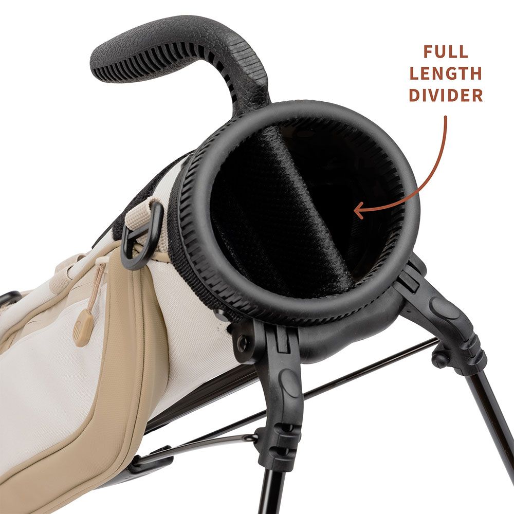 SUNDAY GOLF Sunday Golf LOMA 6 Club Carry Bag Toasted Almond