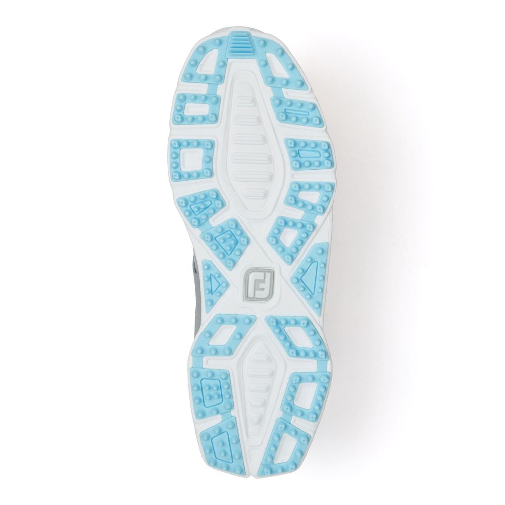 FOOTJOY FootJoy Ladies Pro SL Golf Shoes - Grey/Blue - 98118