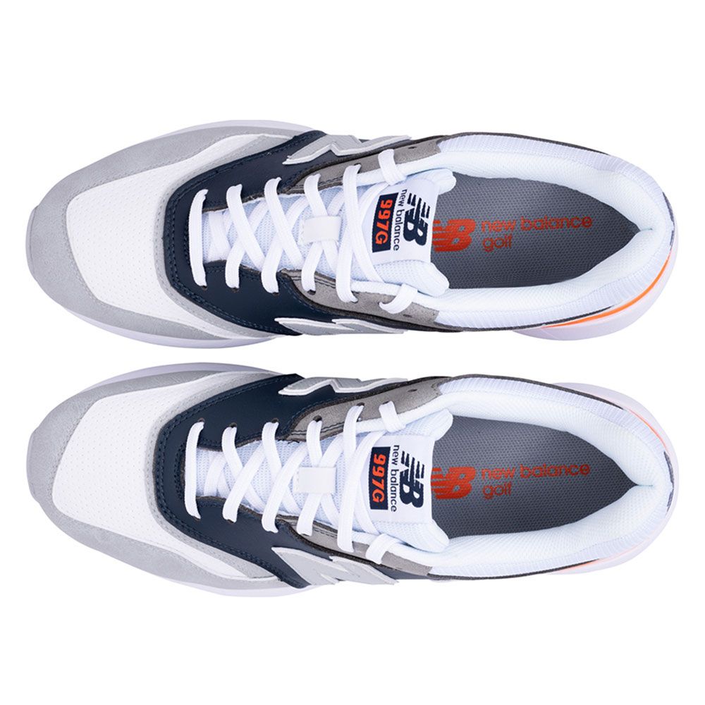 NEW BALANCE New Balance 997 SL Golf Shoes White Grey Navy MG997S