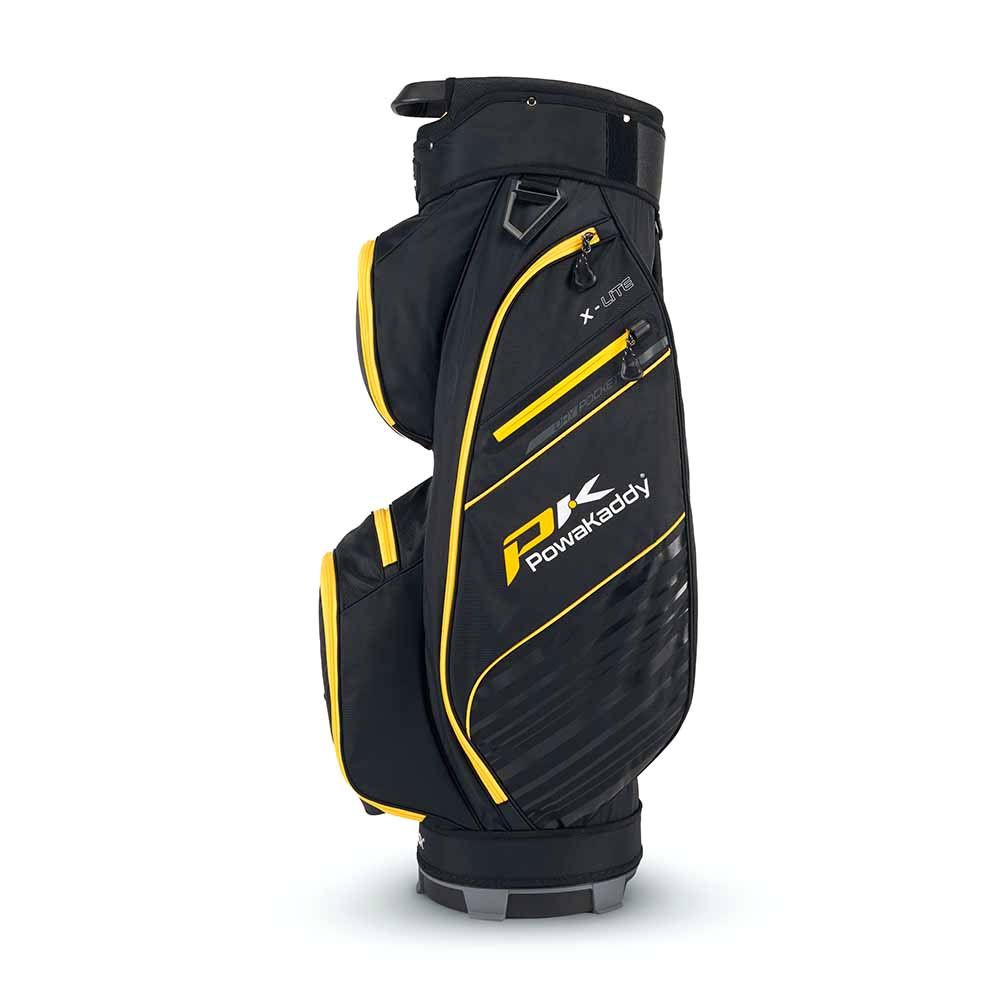 POWAKADDY Powakaddy X-Lite Cart Bag Black Yellow